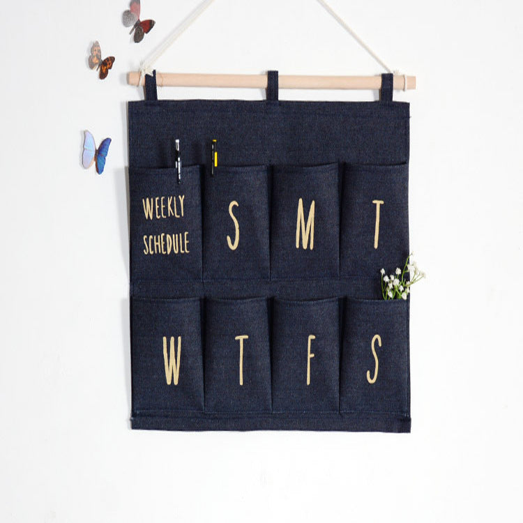 Wholesale Cotton and Linen Storage Hanging Bags